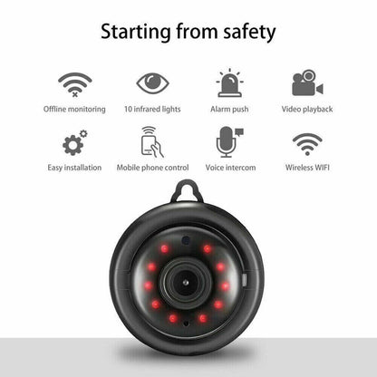 CCTV Camera WiFi 1080P Wireless IR Indoor Outdoor Security Night Vision Home CAM My Store