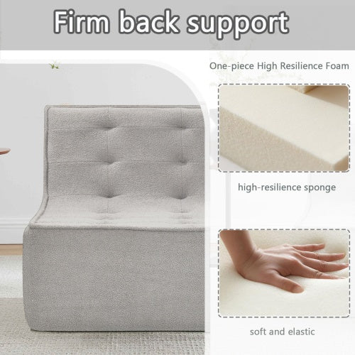 Fireside Chair, Lazy Floor Sofa Couch, Large Bean Bag Chair For Adults With High Resilience Foam For Living Room, Bedroom And Office, Velvet Fabric