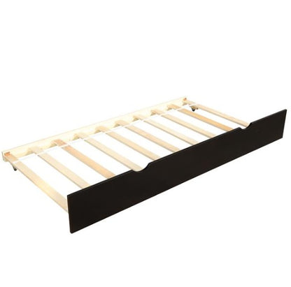Sofa Bed With Roller Frame Set, Double Size, Espresso Colour