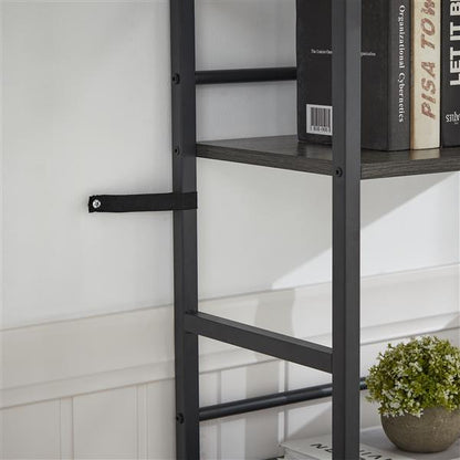 Large Open Bookshelves , Dark Grey