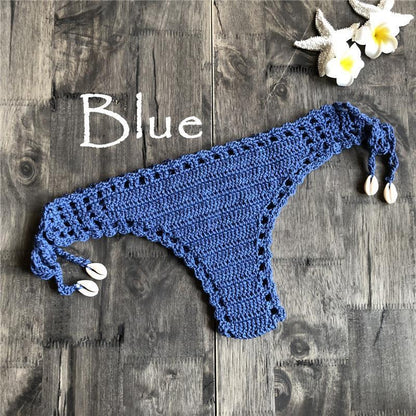Fashion Vintage Beach Hand Crochet Panties