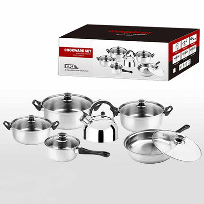 Thickened Stainless Steel Pot Suit
