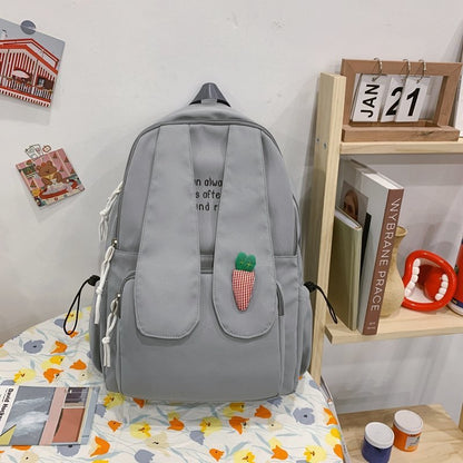 Girl Female Cartoon Anmie Bunny Ear Bagpack Women