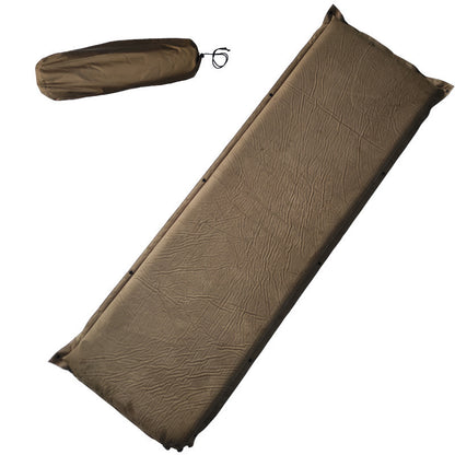 Suede Non-slip Auto-inflation Air Mattress Stitching Lunch Break