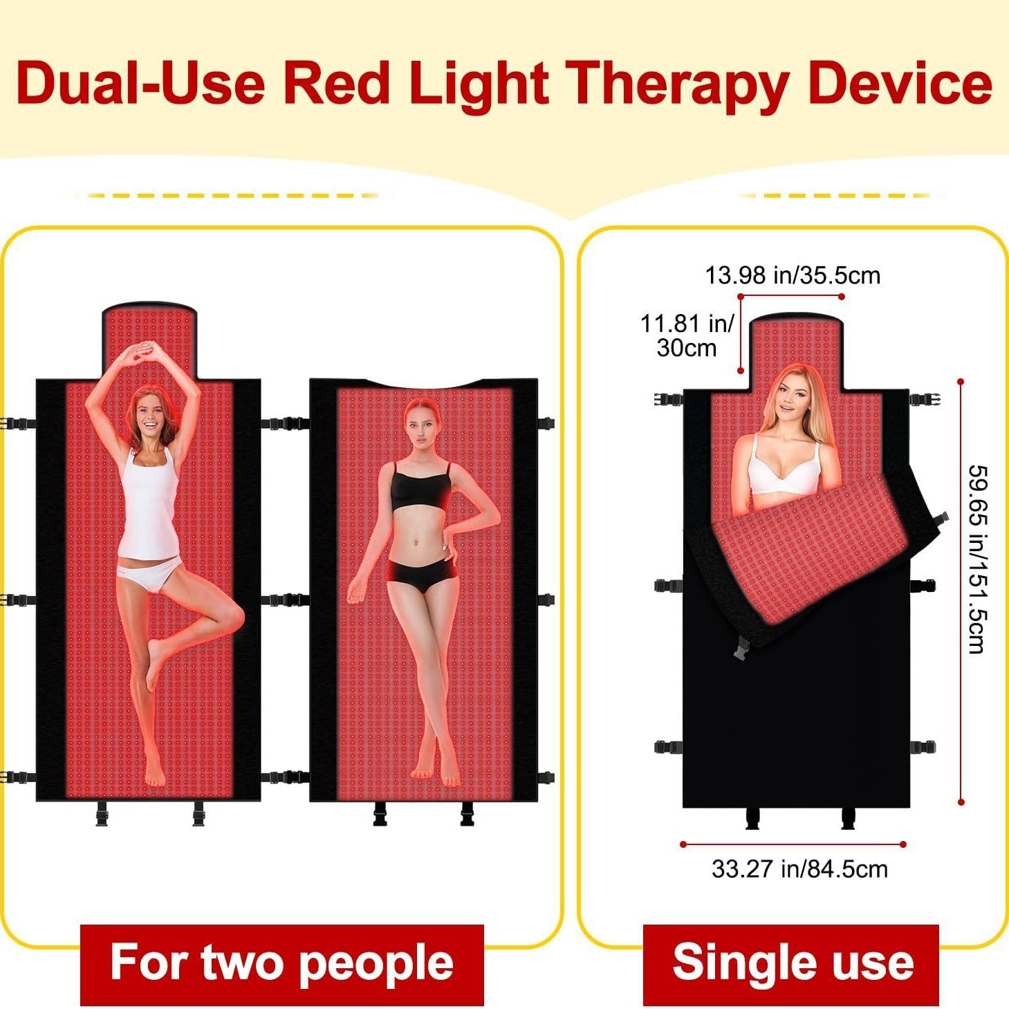 Simple Household Full Body Red Light Therapy Sleeping Bag ShopWithASmile7.com