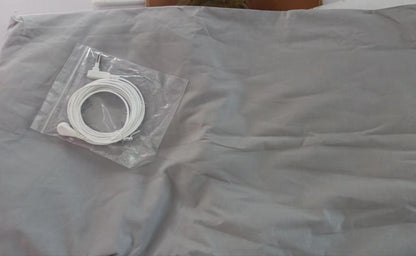Grounded Air Mattress Sheet With Silver Fibre With Grounding Plugs