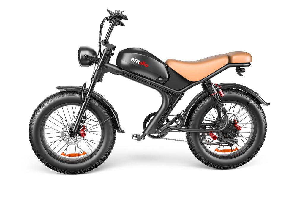 C93 20-Inch Fat Tire E-Bike – 48V 20Ah Removable Battery, 50KM/H Speed, Dual Shock Absorbers