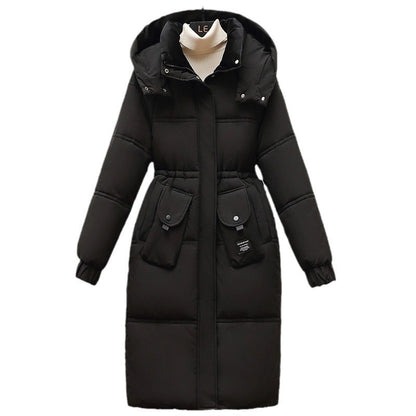 Plus Size Cotton-padded Clothes Women's Clothing Overknee Long ShopWithASmile7.com