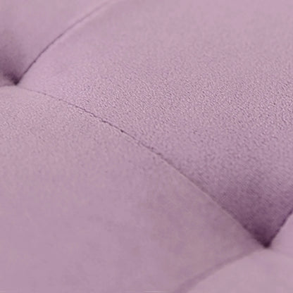 Greatoyar Puff Folding Storage Stool, Ottoman Bench Seat, Small Folding Tables, Toy Storage Box, Auxiliary Furniture, Bedroom Low Table, Velvet, 38X38X38 Cm, Blue/Gray/Black/Pink