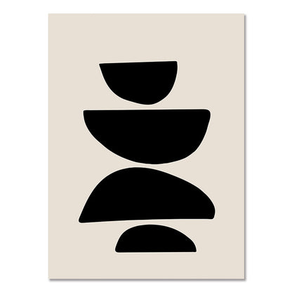 Abstract Bohemian Art Poster Ins Style Living Room Airbrushed Painting For Decoration ShopWithASmile7.com