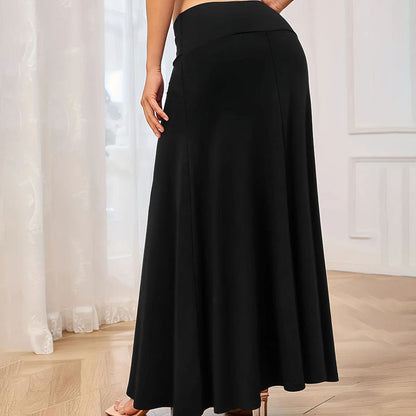 Fashionable Knitted Solid Skirt Women ShopWithASmile7.com
