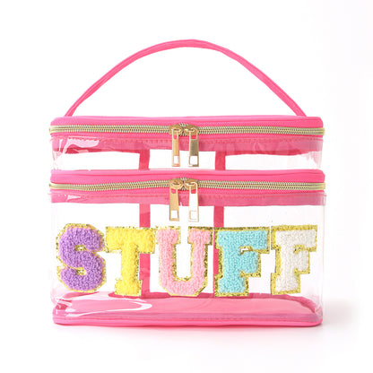 Transparent Cosmetic Bag Storage Toiletry Traveling