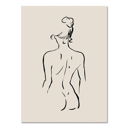 Abstract Bohemian Art Poster Ins Style Living Room Airbrushed Painting For Decoration ShopWithASmile7.com
