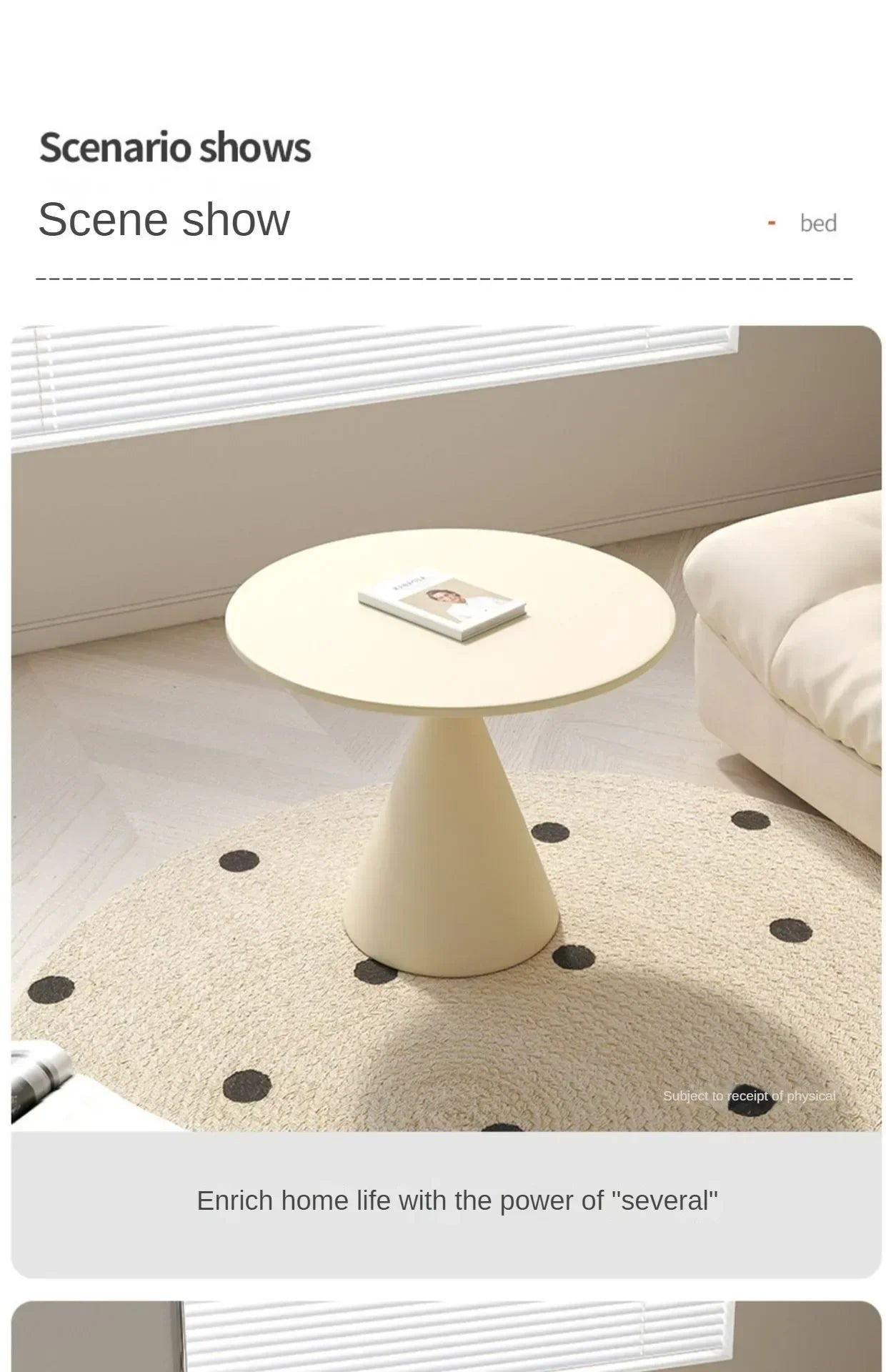 Modern and Simple Iron Side Table with Multi-function Storage for Living room and Bedroom Décor