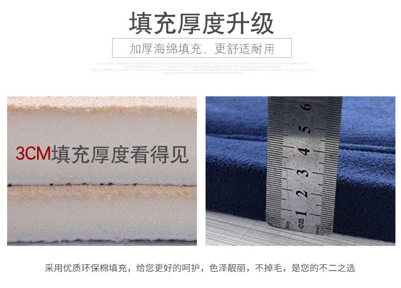 Japanese Style 3CM Thickeness Coral Fleece Velvet Mats Thickening Camel Bed Mattress Living Room Tatami Carpet Baby Crawling Mat