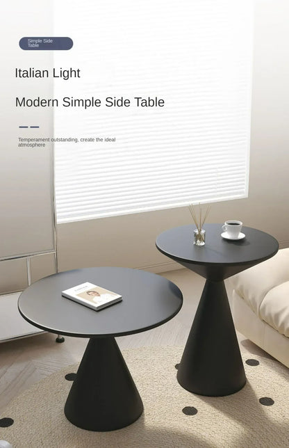 Modern and Simple Iron Side Table with Multi-function Storage for Living room and Bedroom Décor