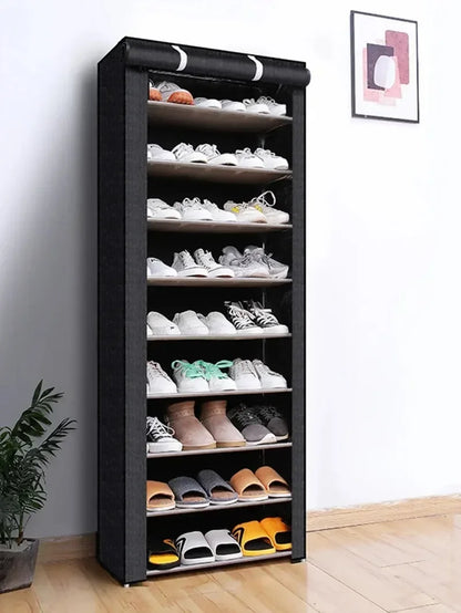 Shoe racks for home doors with multi-layer simple interior, beautiful shoe cabinet dustproof rental house new 2025 hot model