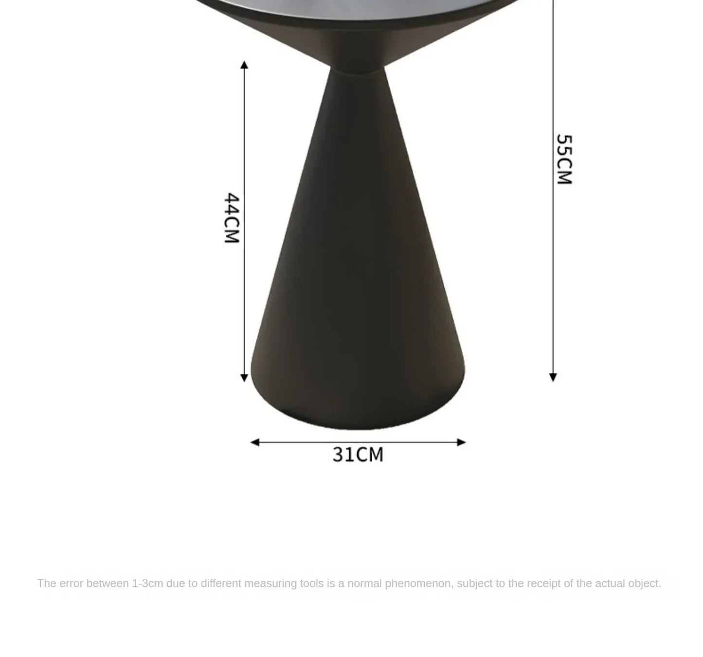 Modern and Simple Iron Side Table with Multi-function Storage for Living room and Bedroom Décor