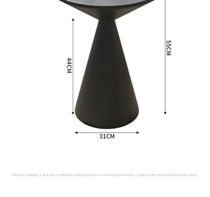 Modern and Simple Iron Side Table with Multi-function Storage for Living room and Bedroom Décor