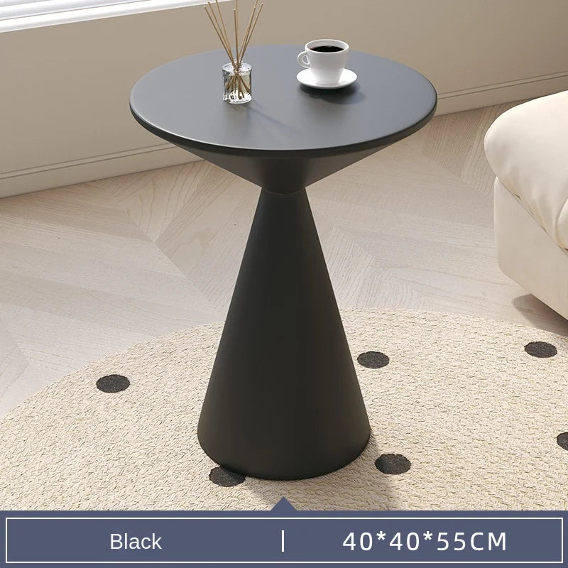 Modern and Simple Iron Side Table with Multi-function Storage for Living room and Bedroom Décor