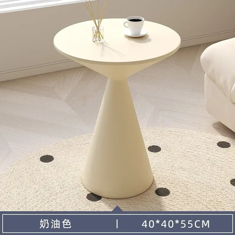 Modern and Simple Iron Side Table with Multi-function Storage for Living room and Bedroom Décor