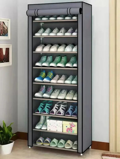 Shoe racks for home doors with multi-layer simple interior, beautiful shoe cabinet dustproof rental house new 2025 hot model