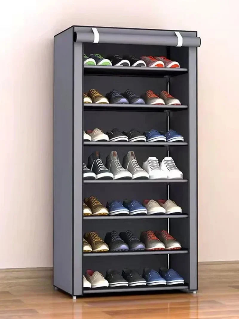 Shoe racks for home doors with multi-layer simple interior, beautiful shoe cabinet dustproof rental house new 2025 hot model