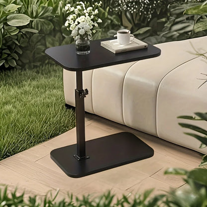 Adjustable Height Side Table – Portable Wooden Table for Sofa, Coffee, Office & Indoor/Outdoor Use