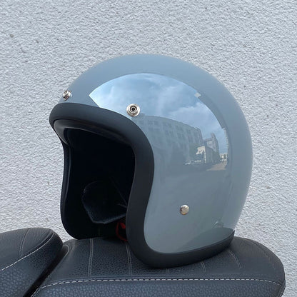 Helmet Half Helmet Retro Helmet FRP Motorcycle Helmet
