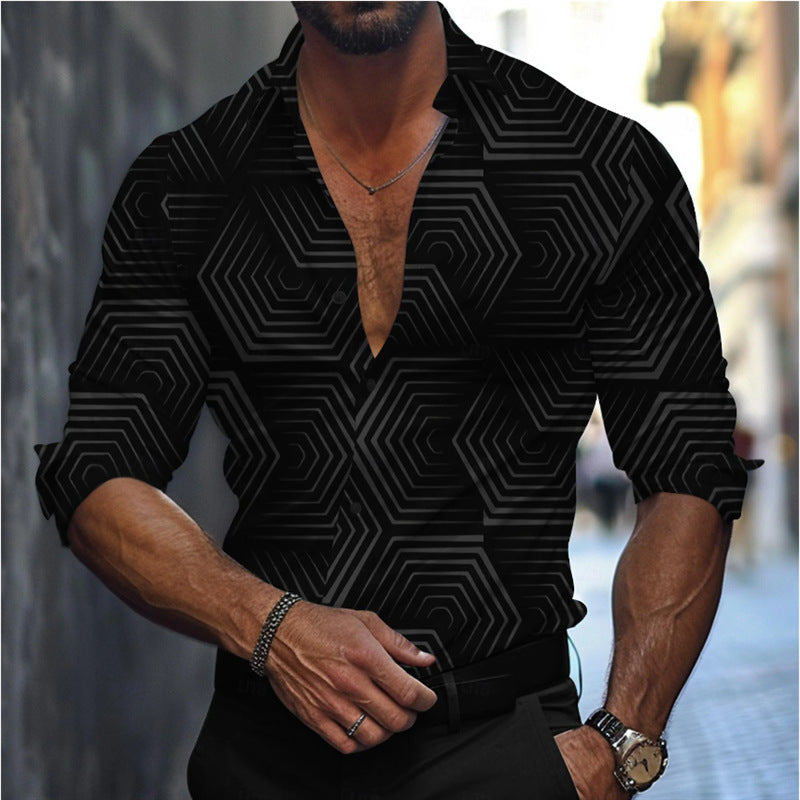 Design Fashion 3D Digital Printing Shirt ShopWithASmile7.com