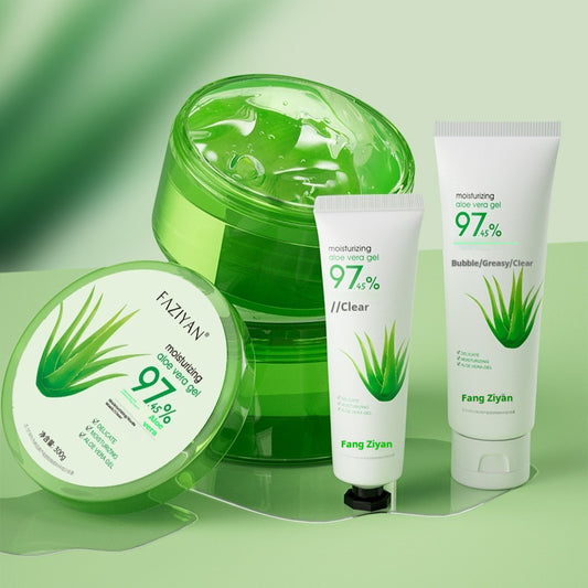 Aloe Vera Hydrating Sun Damage Repair Gel Moisturizing Cream ShopWithASmile7.com