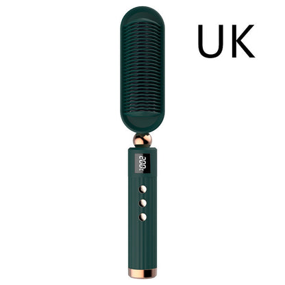 Straightening Comb And Curling Iron Dual-purpose Artifact Household Non-harmful Negative Curler ShopWithASmile7.com