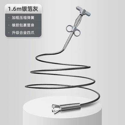 Sewer Dredging Toilet Toilet Kitchen Floor Drain Blocking Cleaner Home Sewer Dredging Tool