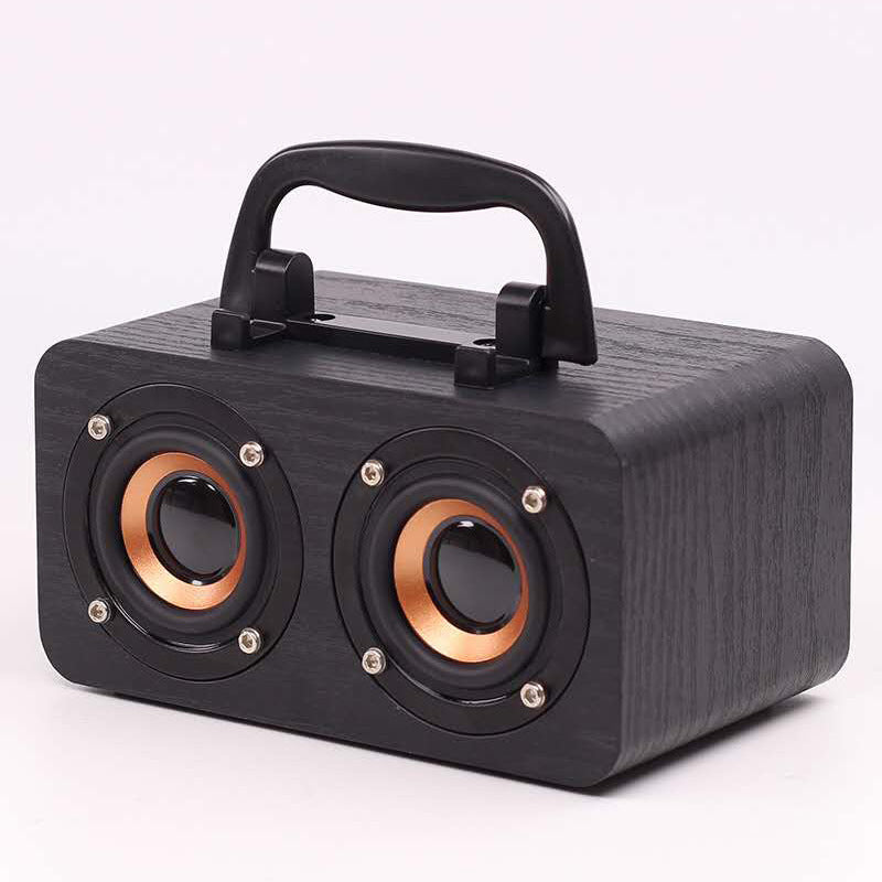Wooden Wireless Bluetooth Speaker Portable Outdoor ShopWithASmile.com