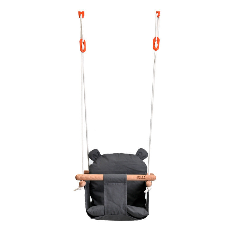 Children's Apron Swing Indoor Cotton And Linen Glider