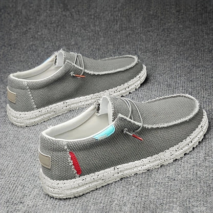 Autumn Men's Slip-on Canvas Breathable Shoes