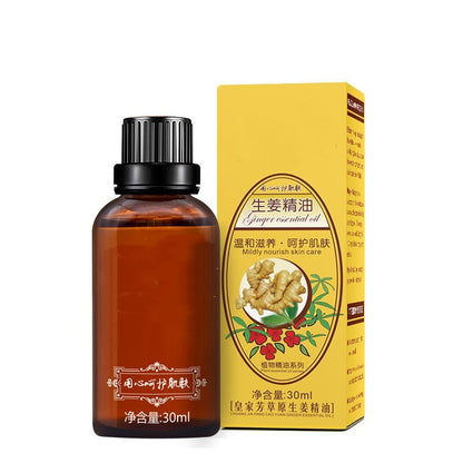 Botanical Compound Essential Oil Ginger Whole Body Massage 30ml Scraping Oil ShopWithASmile7.com