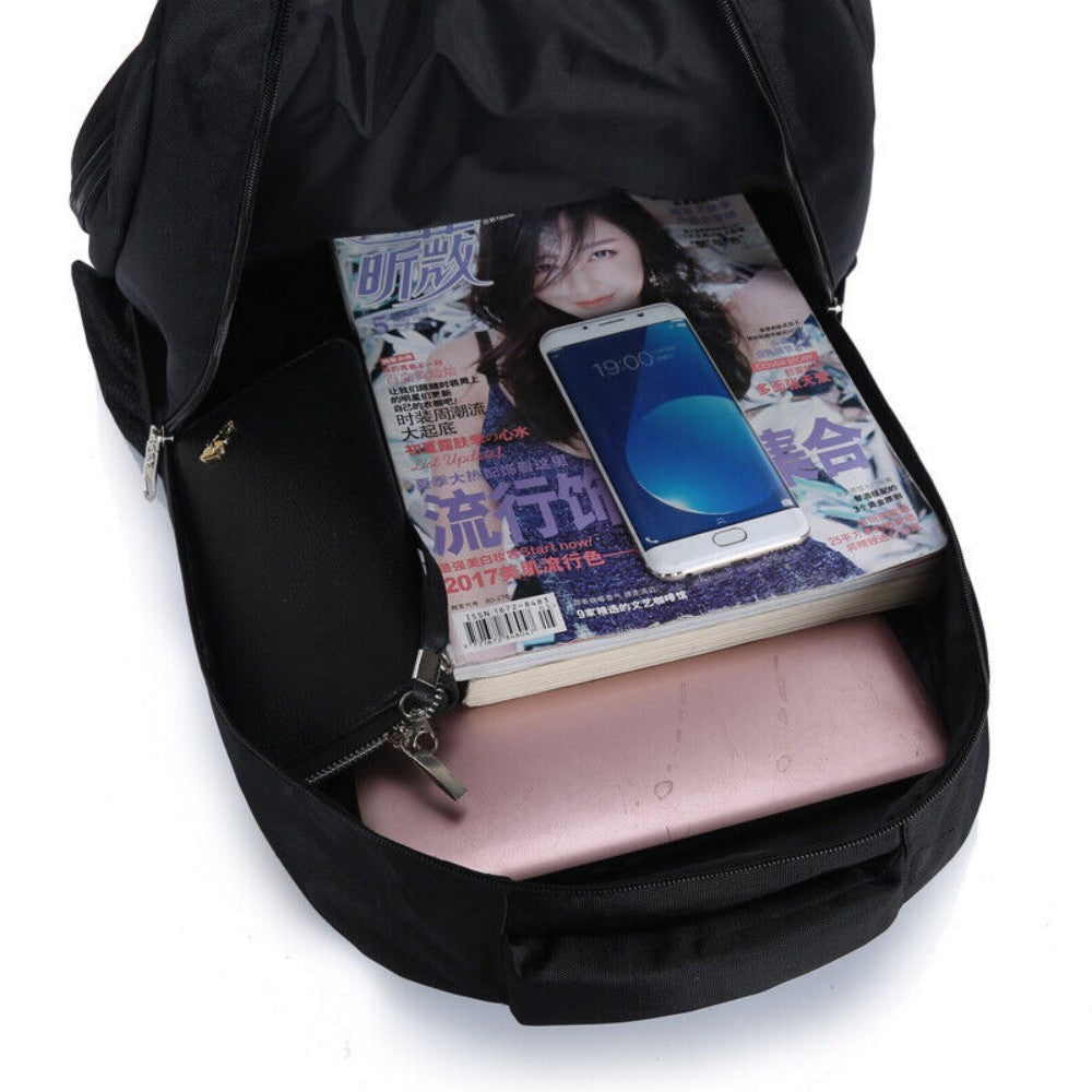 17.3  Men Women Laptop Backpack 40L Large Waterproof Rucksack Travel School Bag ShopWithASmile.com
