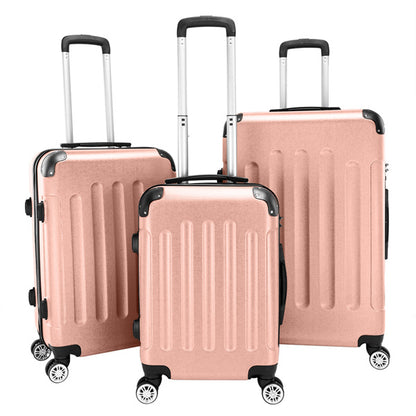 3-in-1 Portable ABS Trolley Case ShopWithASmile7.com