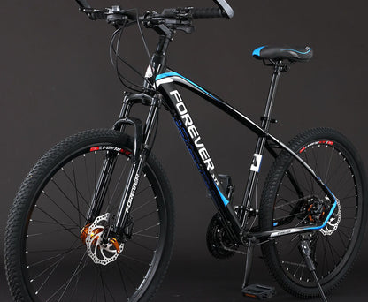 Aluminum Alloy Oil Pressure Double Disc Brake Shock Absorption Mountain Bike