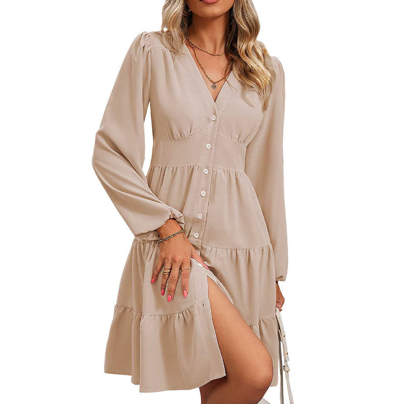 Fashion Women's Wear High Waist Slim Fit Dress ShopWithASmile7.com