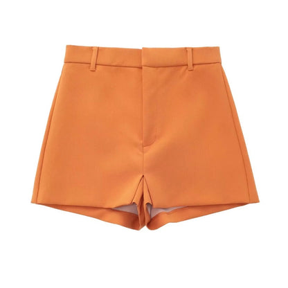 Women's Bow Tie Cropped Blazer Culotte Set