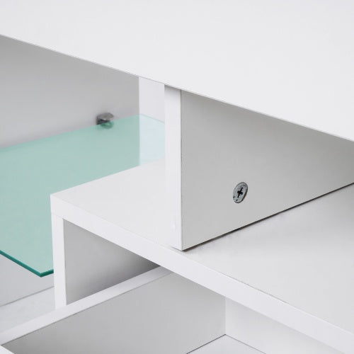 TV Stand With Storage 43 Inch LED Modern TV Media Console Entertainment Center With Drawer TV Cabinet For Living Room Bedroom ShopWithASmile7.com