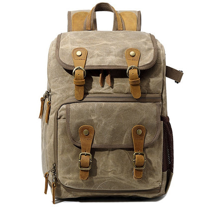 Kalier Digital SLR Camera Bag Waterproof Canvas Men's And Women's Backpacks ShopWithASmile.com