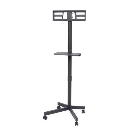 Mobile TV Cabinet With Wheels, Adjustable Height, Tilt And Roll