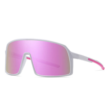 Mens Fashion Simple One Piece Large Frame Sunglasses ShopWithASmile7.com