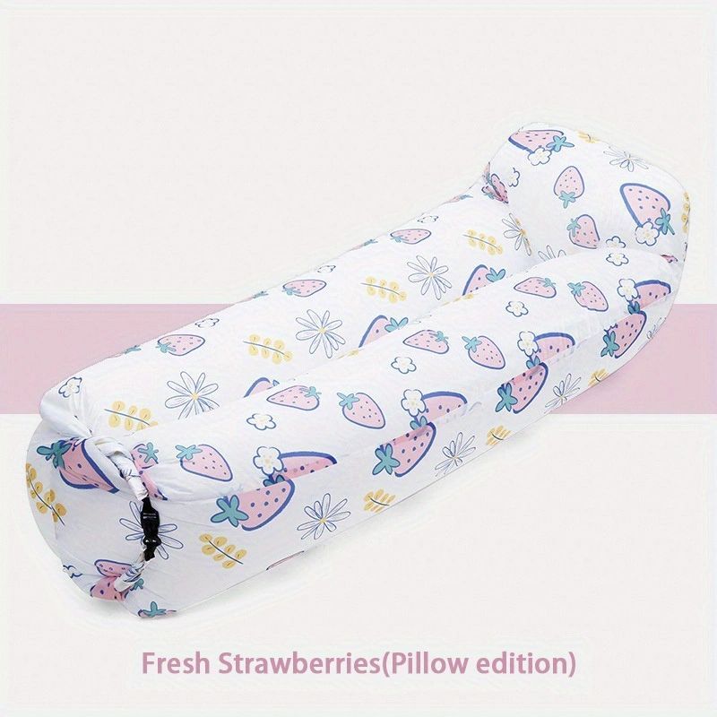 Portable Inflatable Sofa Camping Sleeping Pad Mattress Outdoor Air Cushion Beach Mat Folding Bed Waterproof For Travel Hiking