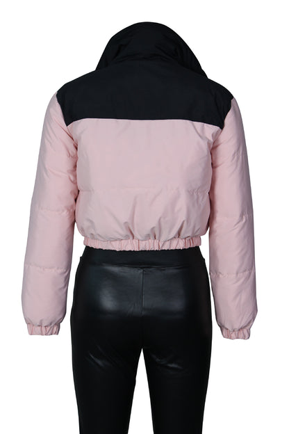 Women's Coat Fashionable Brand Classic Cotton-padded Jacket European And American Short Flight Jacket