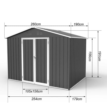 Carport  10x20 Heavy Duty Portable Carport Garage Tent For Outdoor Storage Shelter Khaki