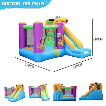 Children's Home Castle Small Inflatable Jump Bed
